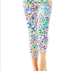 Lilly Pulitzer Gypsy Jungle leggings, size large